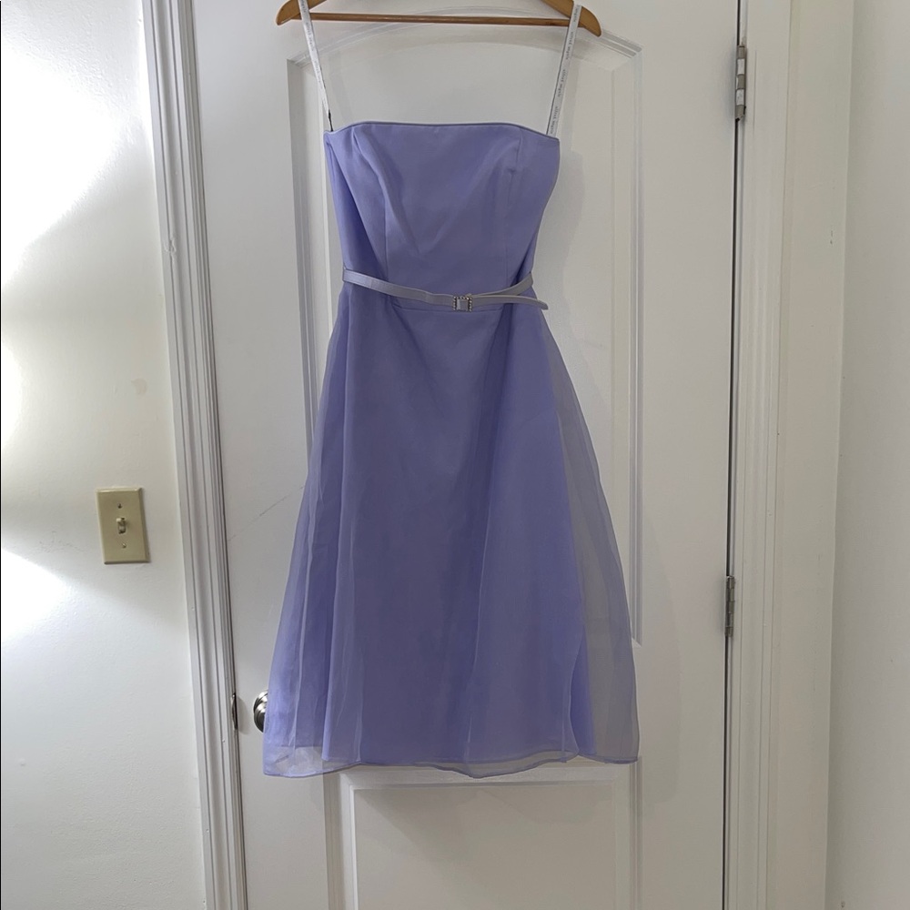 Alfred Angelo Lavender Strapless Dress